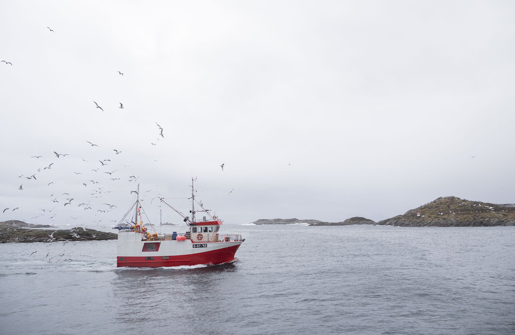 bateau partant en mer